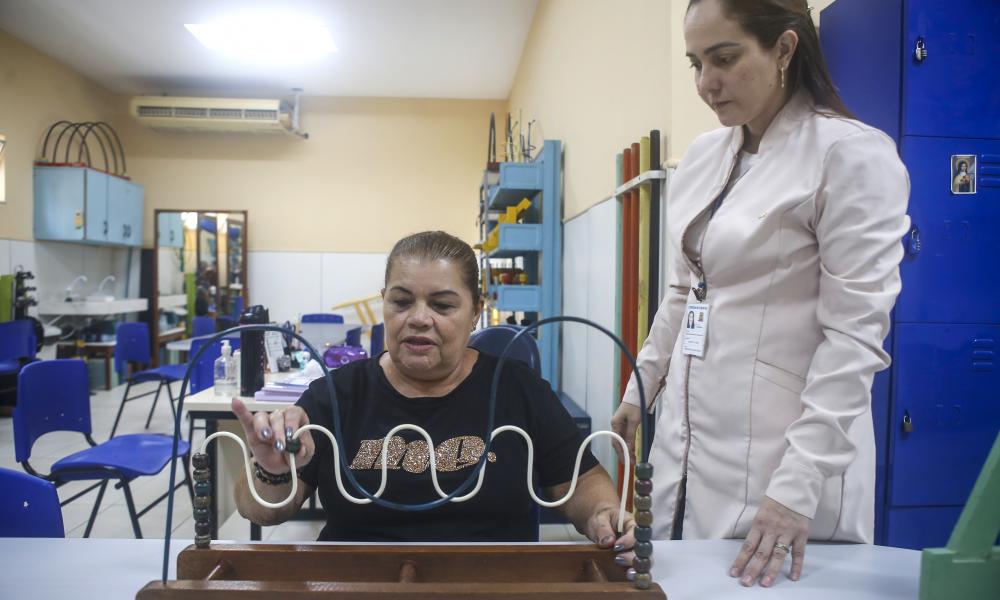 Além de ser voltado a profissionais de terapia ocupacional, o processo seletivo também é destinado a fisioterapeutas, assistentes sociais, farmacêutico-bioquímicos e fonoaudiólogos (Foto: Sidney Oliveira / Ascom Uepa).