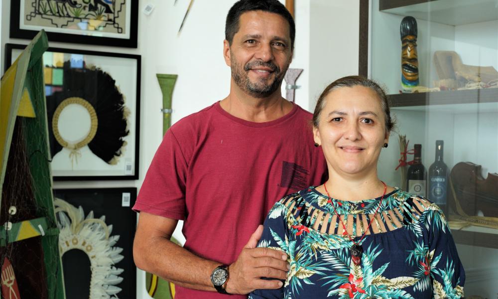 O biólogo e chefe de cozinha Wagner Vieira e a pesquisadora Susane Rabelo participam da programação da 17ª Primavera dos Museus.