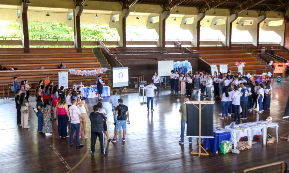 O evento proporcionou a divulgação da fonoaudiologia (Foto: Sidney Oliveira / Ascom Uepa).